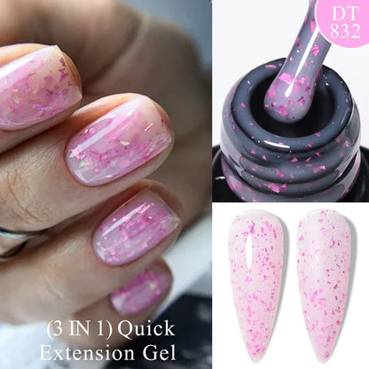7ml Red Series Gel Nail Polish Glitter
