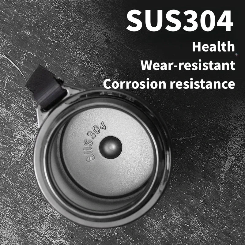 Thermos Stainless Steel Vacuum Bottle with LED Temperature Display