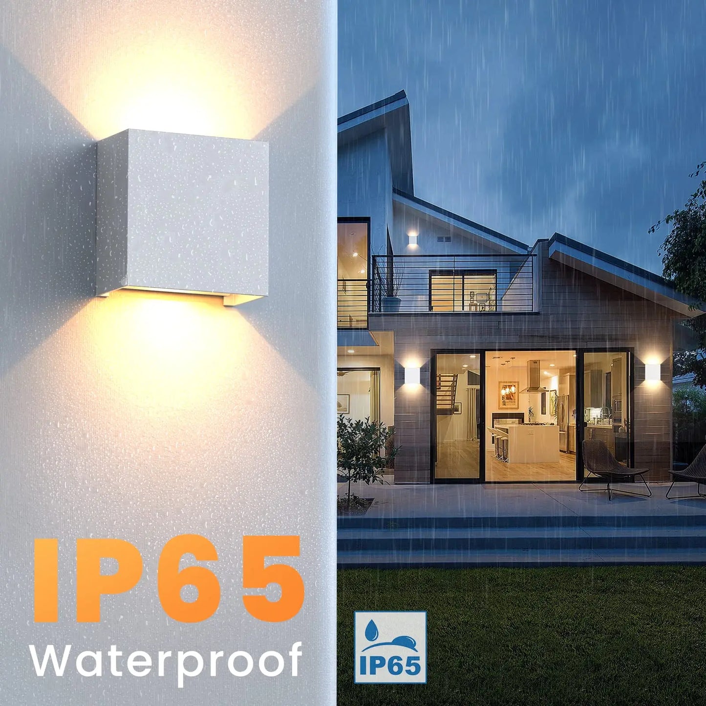 LED Wall Sconces 6W Modern IP65 Wall Lamp
