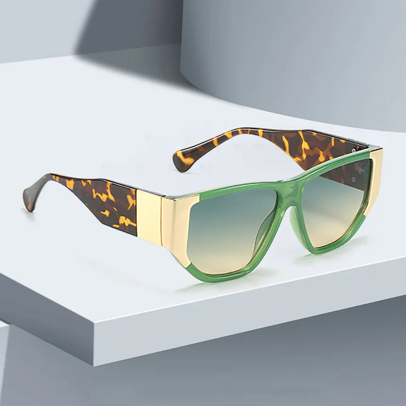 Colorful Decorated Gradient Sunglasses