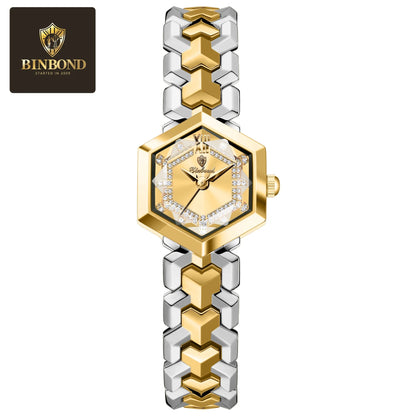 Rhombus Waterproof Luminous Diamond Watch