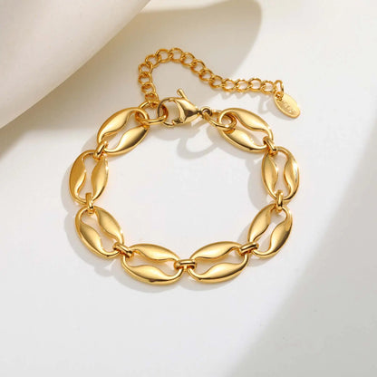 DANA Chunky 18k Gold Plated Bracelets