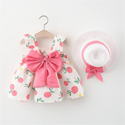 2Pcs/Set Summer girls dress
