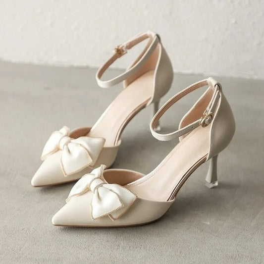 Pointed Toe Butterfly Elegant shoes