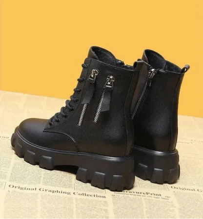 Korean Style High-Top Cotton Boots