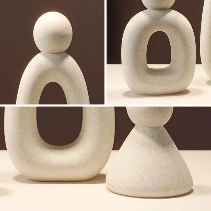 Simple Family Statue Modern Style Home Decor