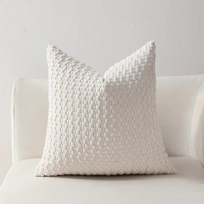 Soft velvet double-sided design sofa cushion cover
