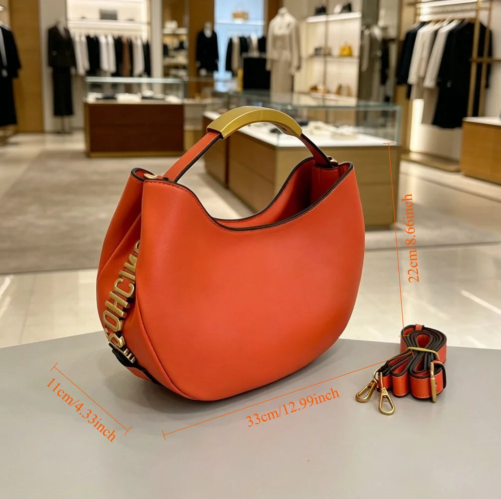 Niche Underarm Shoulder Crossbody Small Saddle Bag
