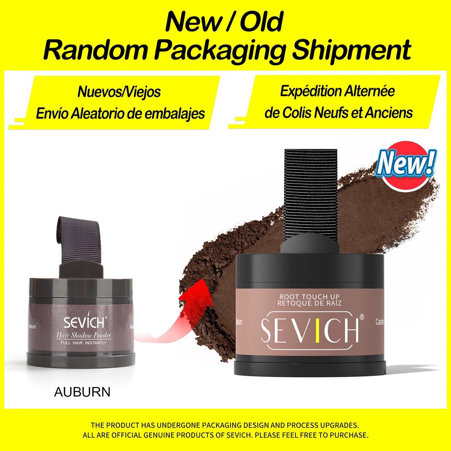 Hairline 4g Natural Cover Unisex Hair Powder