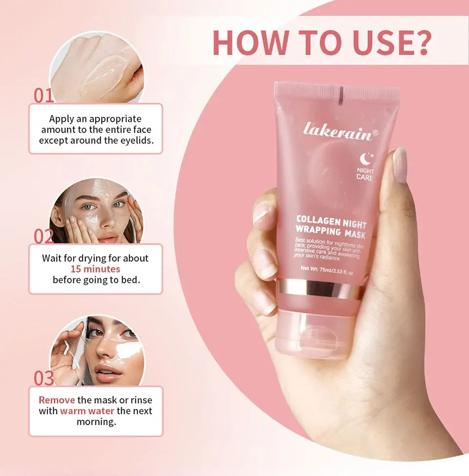 Korean Deep Collagen Mask Peel Off Mask Face