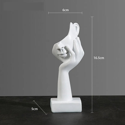 Resin Abstract Mask Statues Decor Gift