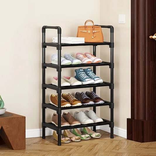 Multiple Layers Metal Shoe Large Capacity Shoe Rack