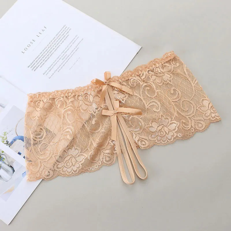 Sexy Erotic Open Crotch Transparent Sexy G-String