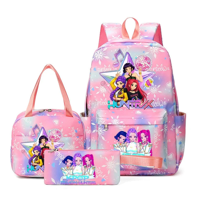 KPop Demon Hunters Backpack Simple Large Capacity
