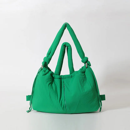 Down Padded Jacket Single Shoulder Tote Bag
