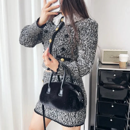 Faux Fur Crossbody Furry Fluffy Handbags