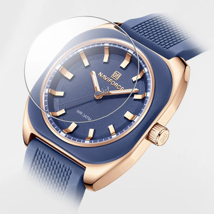 DANA Quartz Silicone Strap watch