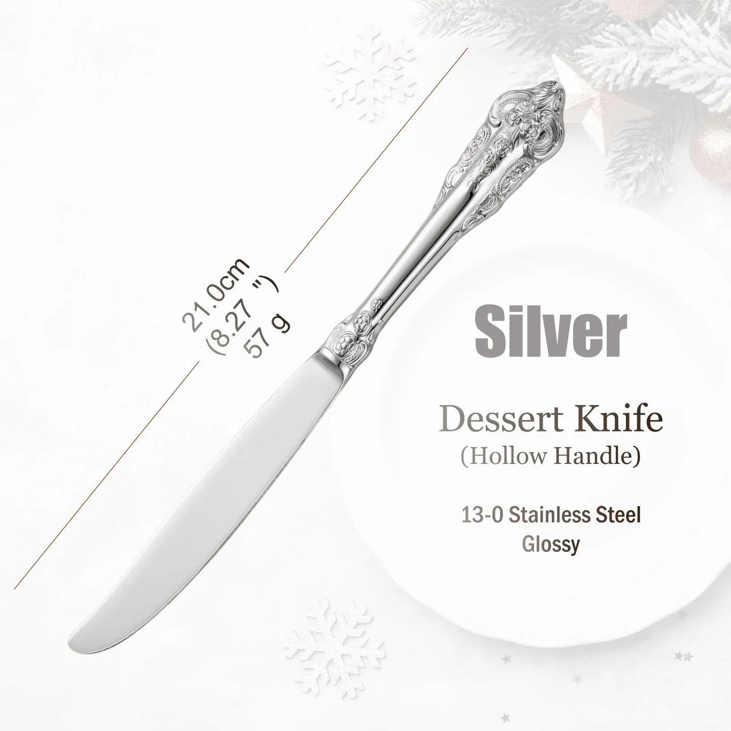 Stainless Steel Silver Flatware Set