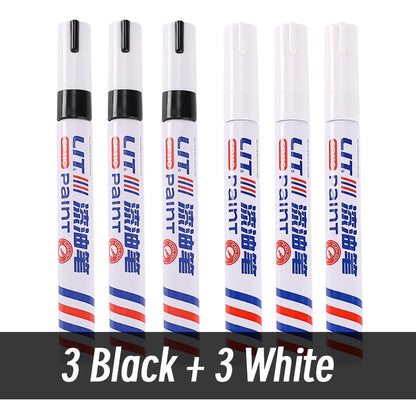 3mm 10p Colorful 8 Colors Permanent Paint Marker Waterproof