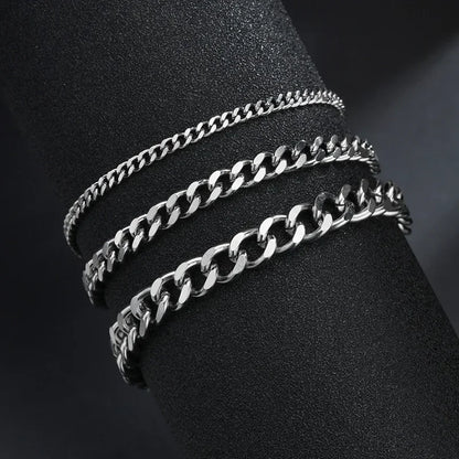 DANA 3.5-7MM Stainless Steel Chain Bracelets