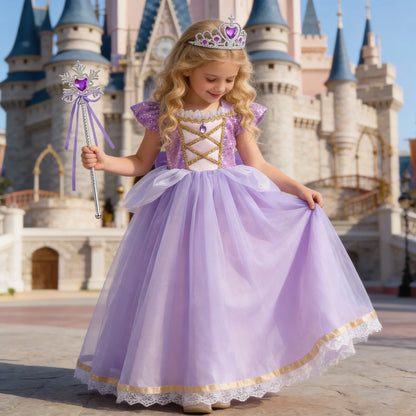 Baby Girls Deluxe Elegant Princess Dress