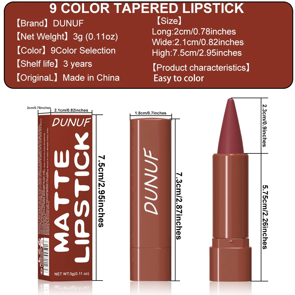 Lip Liner Pen with Matte Velvet Lipstick