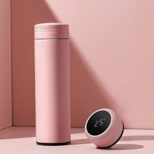 500ML Temperature Display Thermos Cup Stainless Steel Bottle