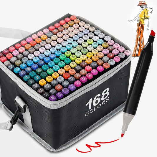 24/48/80/120/168/262 Colors Professional Drawing Markers