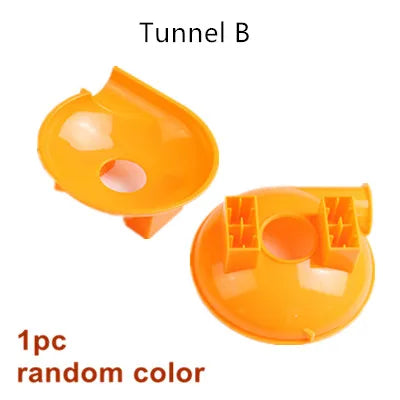 Big Building Blocks Marble Race Run Track Dinosaur Part Maze Toy