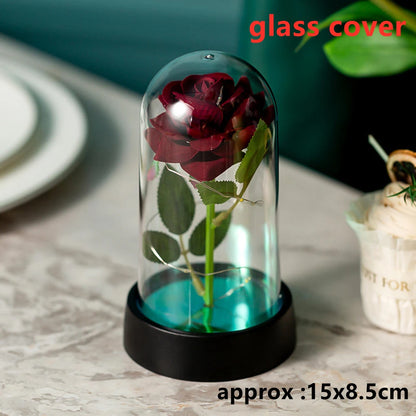 LED Galaxy Three Rose Artificial Flowers