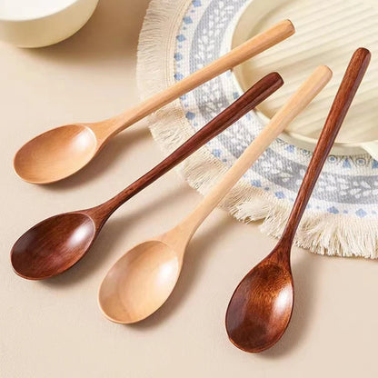 2pcs Wooden Spoon Kitchen Cooking Tools