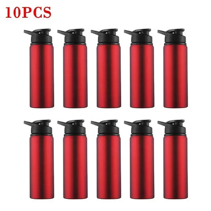 1-15PCS Portable Stainless Steel Bicycle Water Bottle