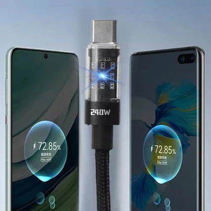 Nylon Cable USB Type C Super Fast Charging Cable
