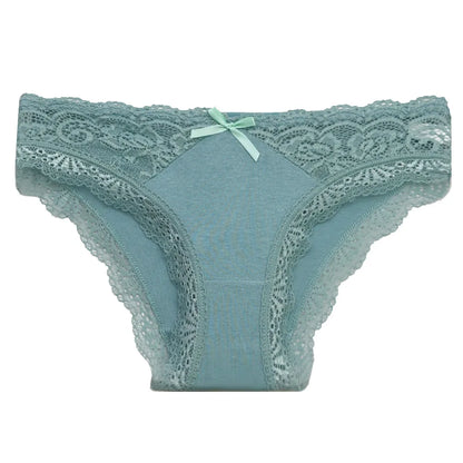 Cotton Briefs 5 PCS/SET Lace Seamless Panties Lingerie