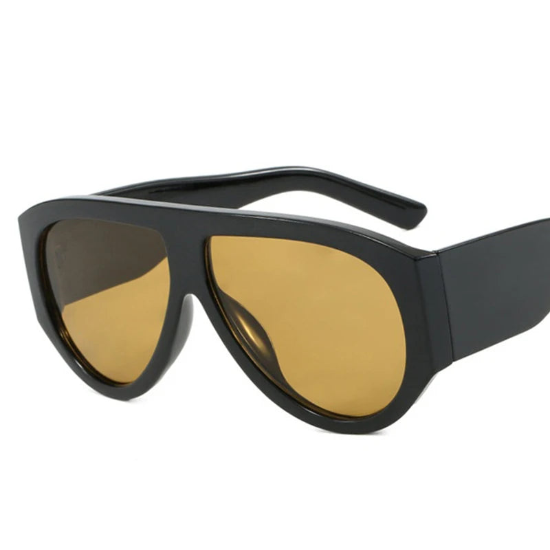 Oversized Pilot Luxury Big Frame Sunglasses