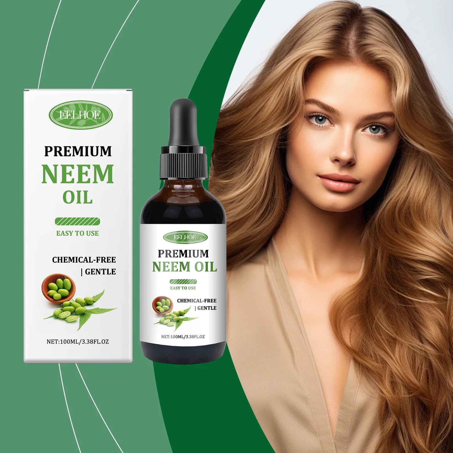 Neem Oil Care Essential Oil Nourishes Scalp Skincare