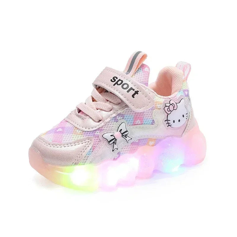 Hello Kitty Girl Kawaii Shine Sneakers