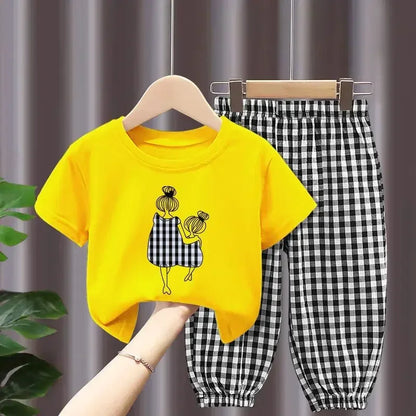 Children's Clothing Short-sleeved Sets