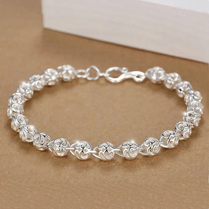 DANA 925 Sterling Silver Ball Bracelets