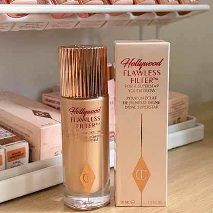 Charlotte Tilbury CT Two-color Heart-shaped Blusher Naturally High-gloss Liquid Powder Set Brightening Pearlescent Glow Powder