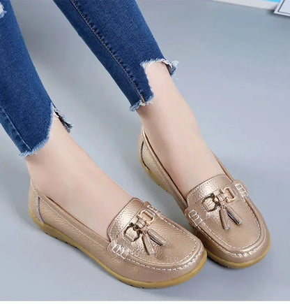 Slip Loafers Flat Shoes
