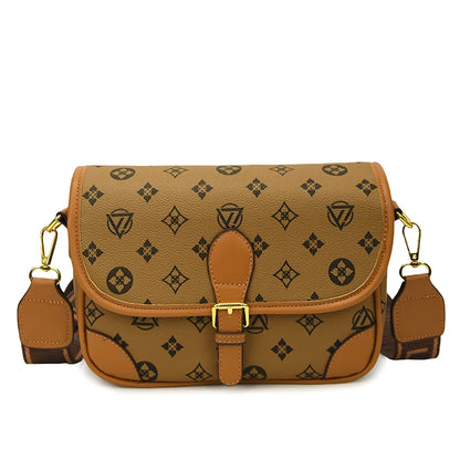 Classic Texture Crossbody Bag