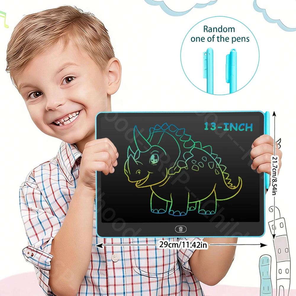 8/11/13/16 Inch LCD Drawing tablet Writing Board Kids