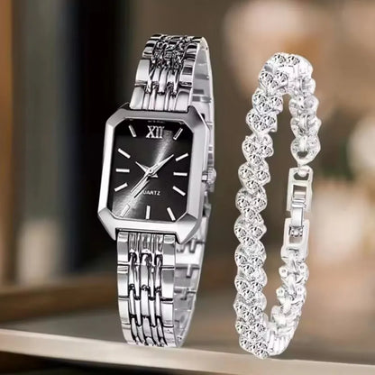 Stainless Steel Bracelet Folding buckle Quartz Watches
