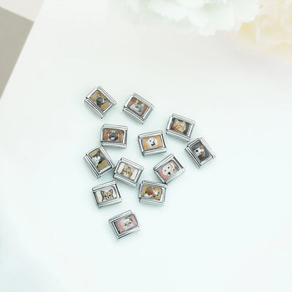 DANA Animals Cat Dog Stainless Steel Bracelet