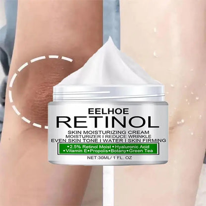 Crema blanqueadora corporal de acción rápida