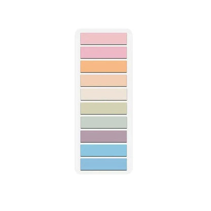 Morandi Colors Sticky Note Tabs for Book Annotation
