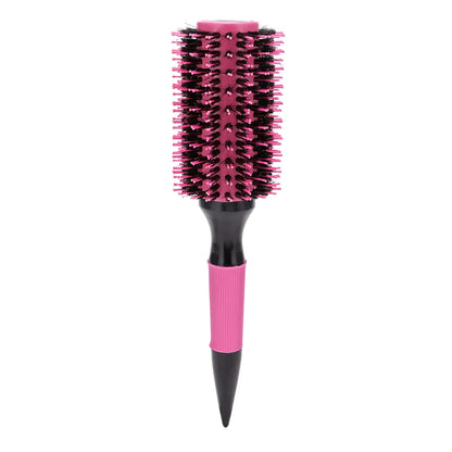 Wooden Round Hair Comb Brush With Boar Bristle Mix Hair Brush