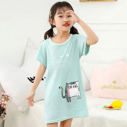 100% Cotton Cartoon Nightdress