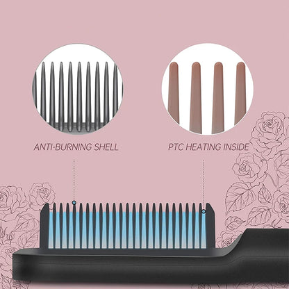 Hair Straightener Professional Hairstyle Brush